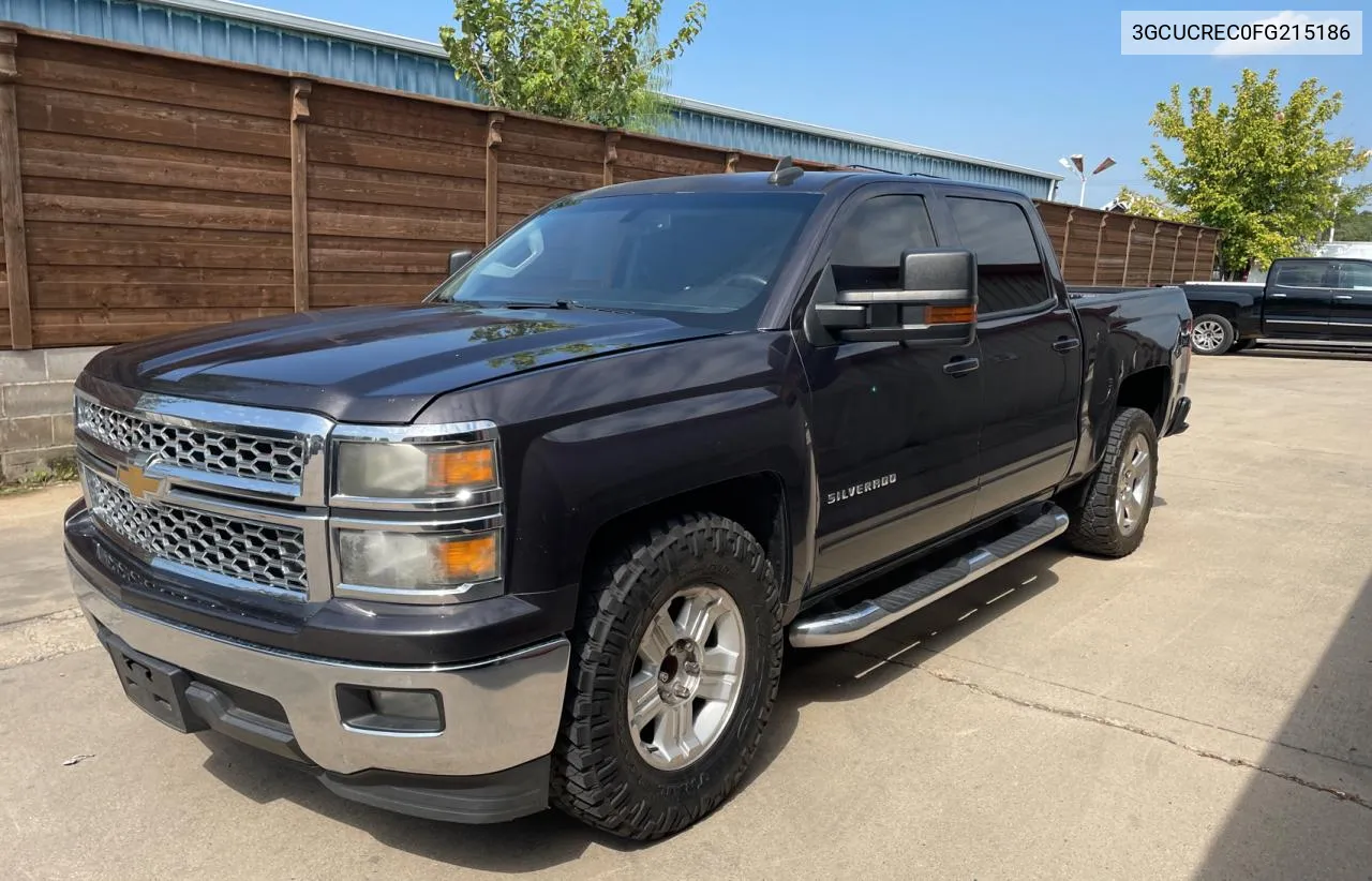 2015 Chevrolet Silverado C1500 Lt VIN: 3GCUCREC0FG215186 Lot: 72382714