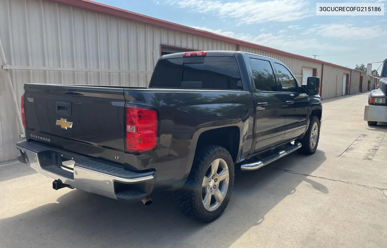 2015 Chevrolet Silverado C1500 Lt VIN: 3GCUCREC0FG215186 Lot: 72382714