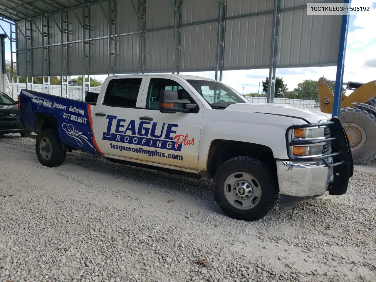 2015 Chevrolet Silverado K2500 Heavy Duty VIN: 1GC1KUEG3FF505192 Lot: 72401064