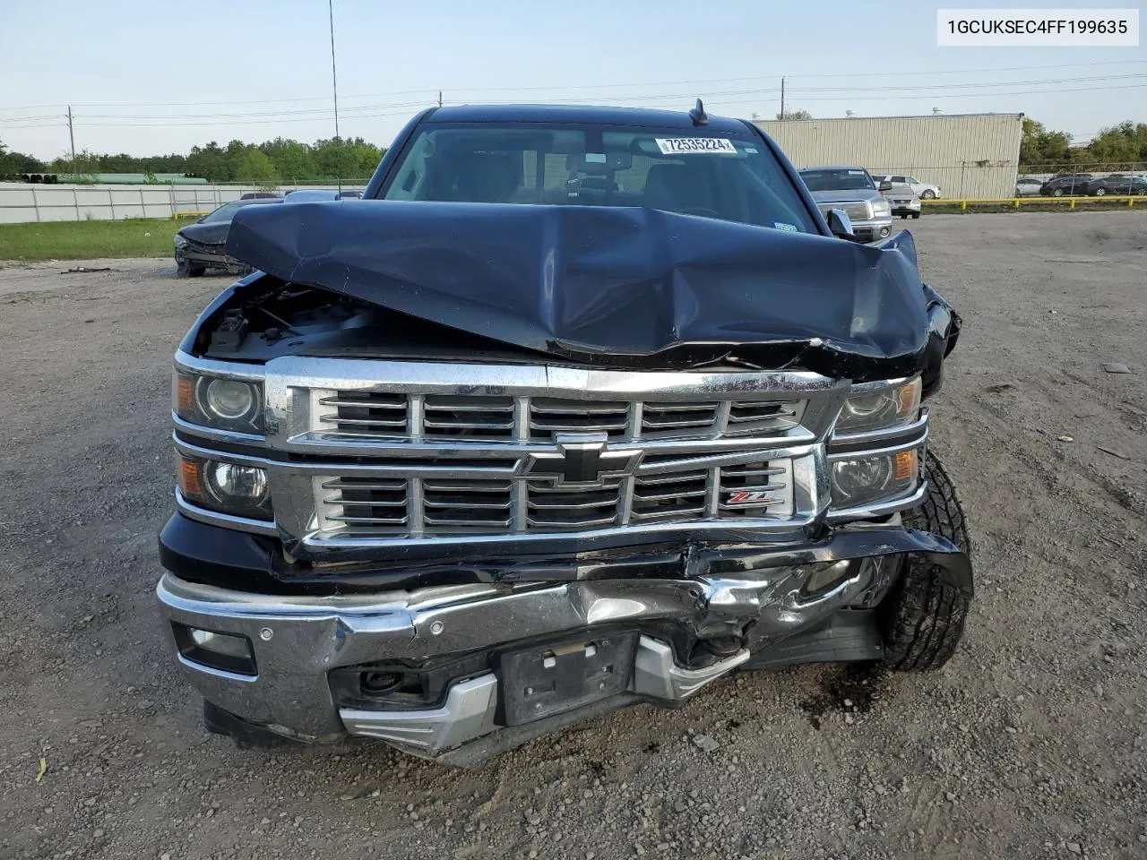 1GCUKSEC4FF199635 2015 Chevrolet Silverado K1500 Ltz