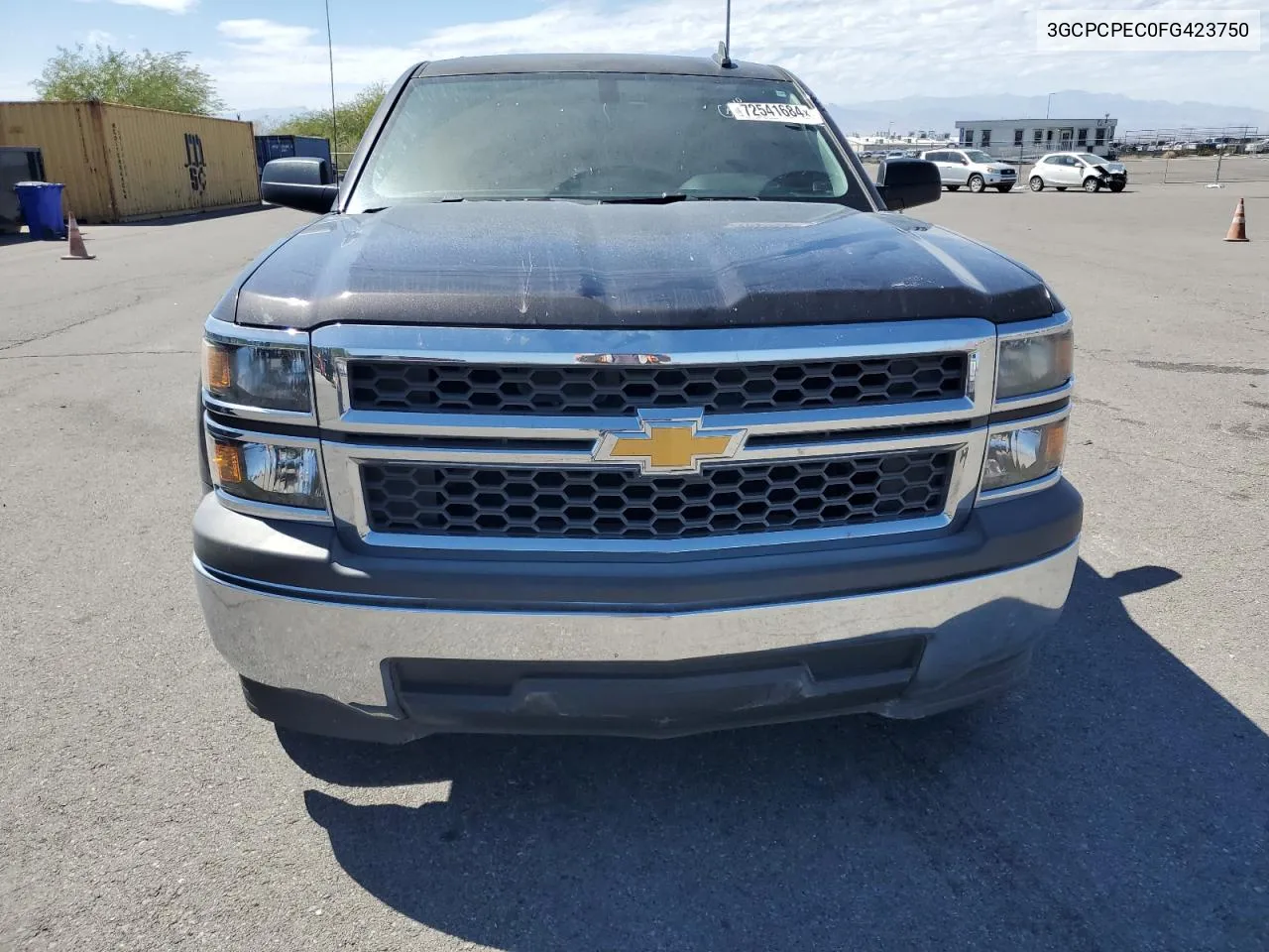 2015 Chevrolet Silverado C1500 VIN: 3GCPCPEC0FG423750 Lot: 72541684