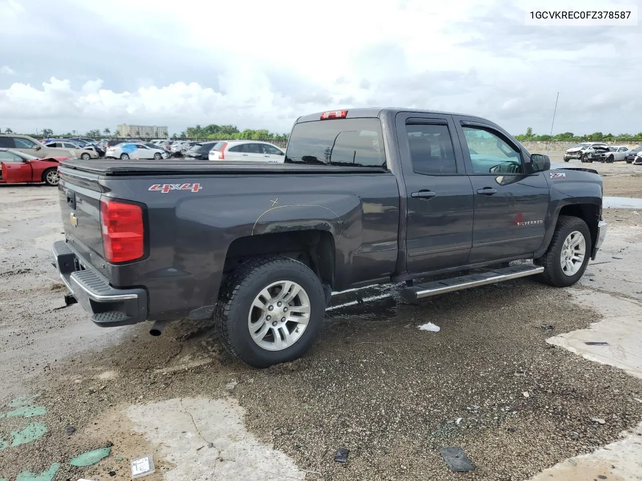 1GCVKREC0FZ378587 2015 Chevrolet Silverado K1500 Lt