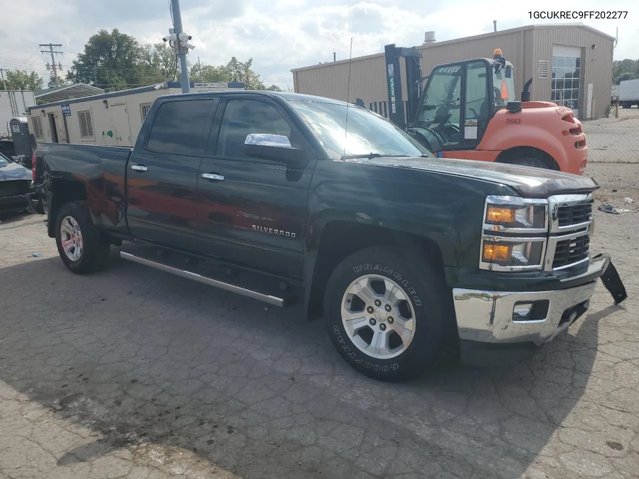 2015 Chevrolet Silverado K1500 Lt VIN: 1GCUKREC9FF202277 Lot: 72581044