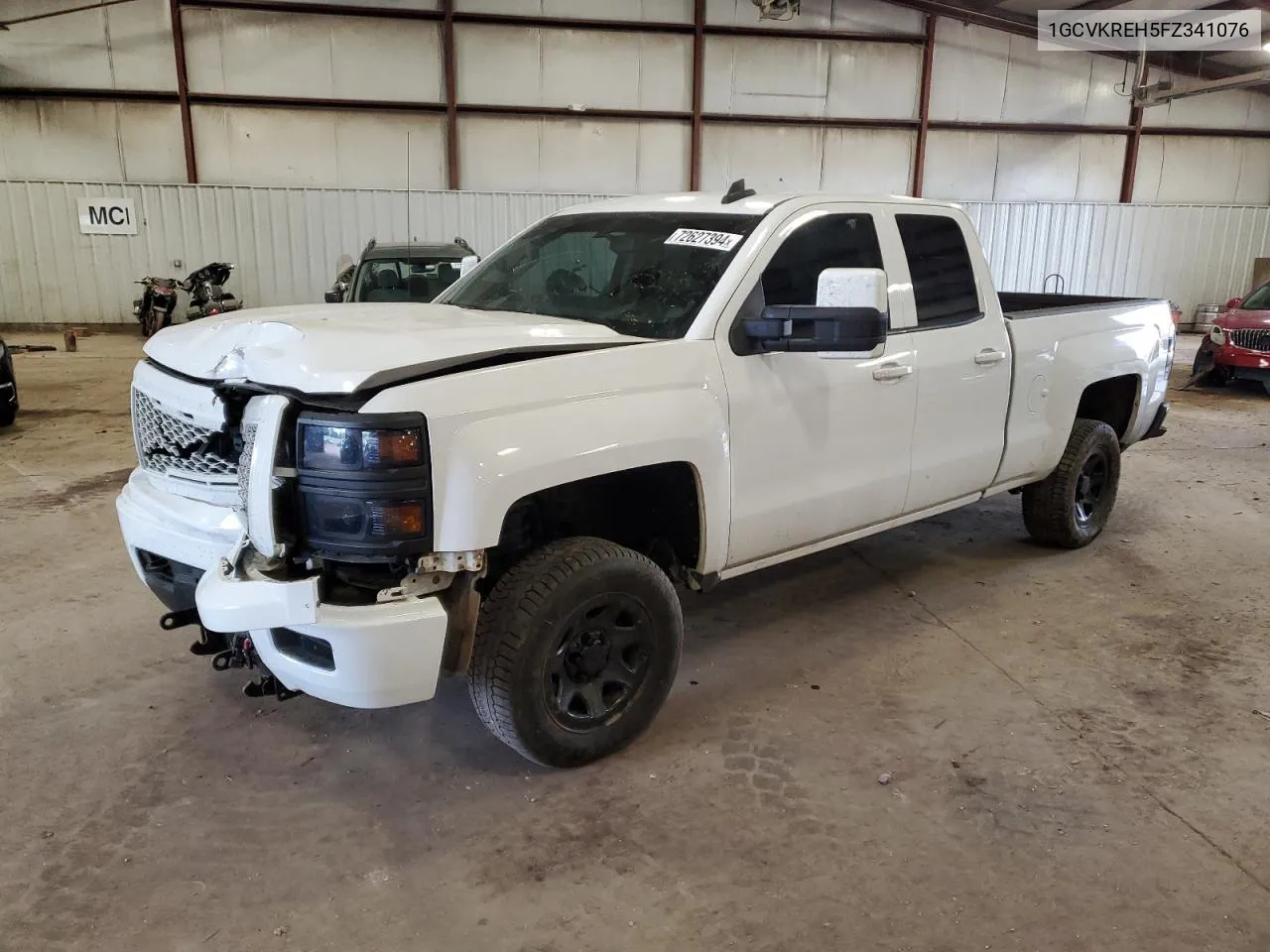 2015 Chevrolet Silverado K1500 Lt VIN: 1GCVKREH5FZ341076 Lot: 72627394