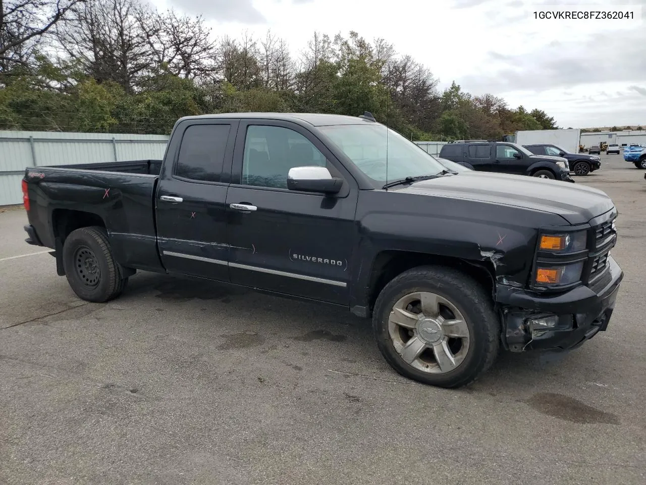 2015 Chevrolet Silverado K1500 Lt VIN: 1GCVKREC8FZ362041 Lot: 72711424