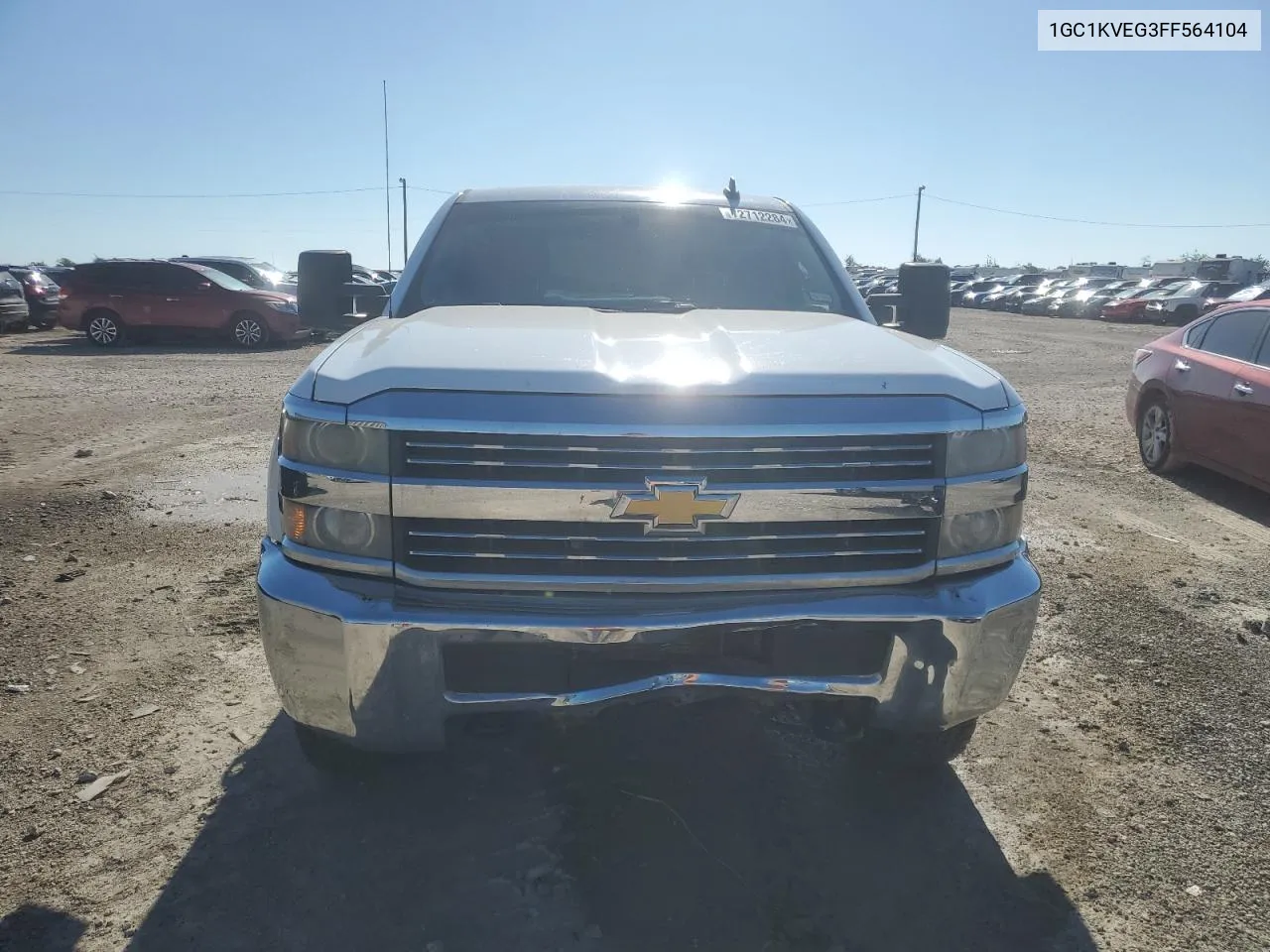 2015 Chevrolet Silverado K2500 Heavy Duty Lt VIN: 1GC1KVEG3FF564104 Lot: 72712284