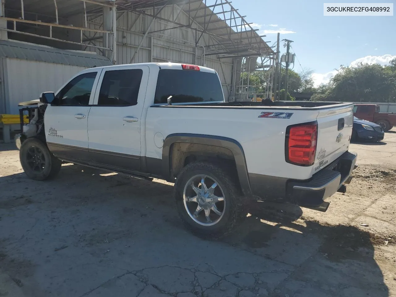 2015 Chevrolet Silverado K1500 Lt VIN: 3GCUKREC2FG408992 Lot: 72777344