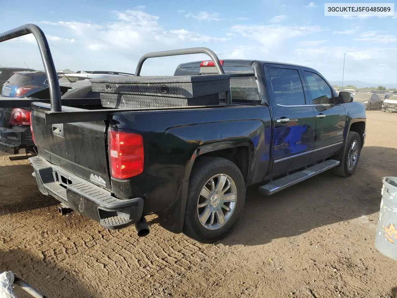 2015 Chevrolet Silverado K1500 High Country VIN: 3GCUKTEJ5FG485089 Lot: 72805494