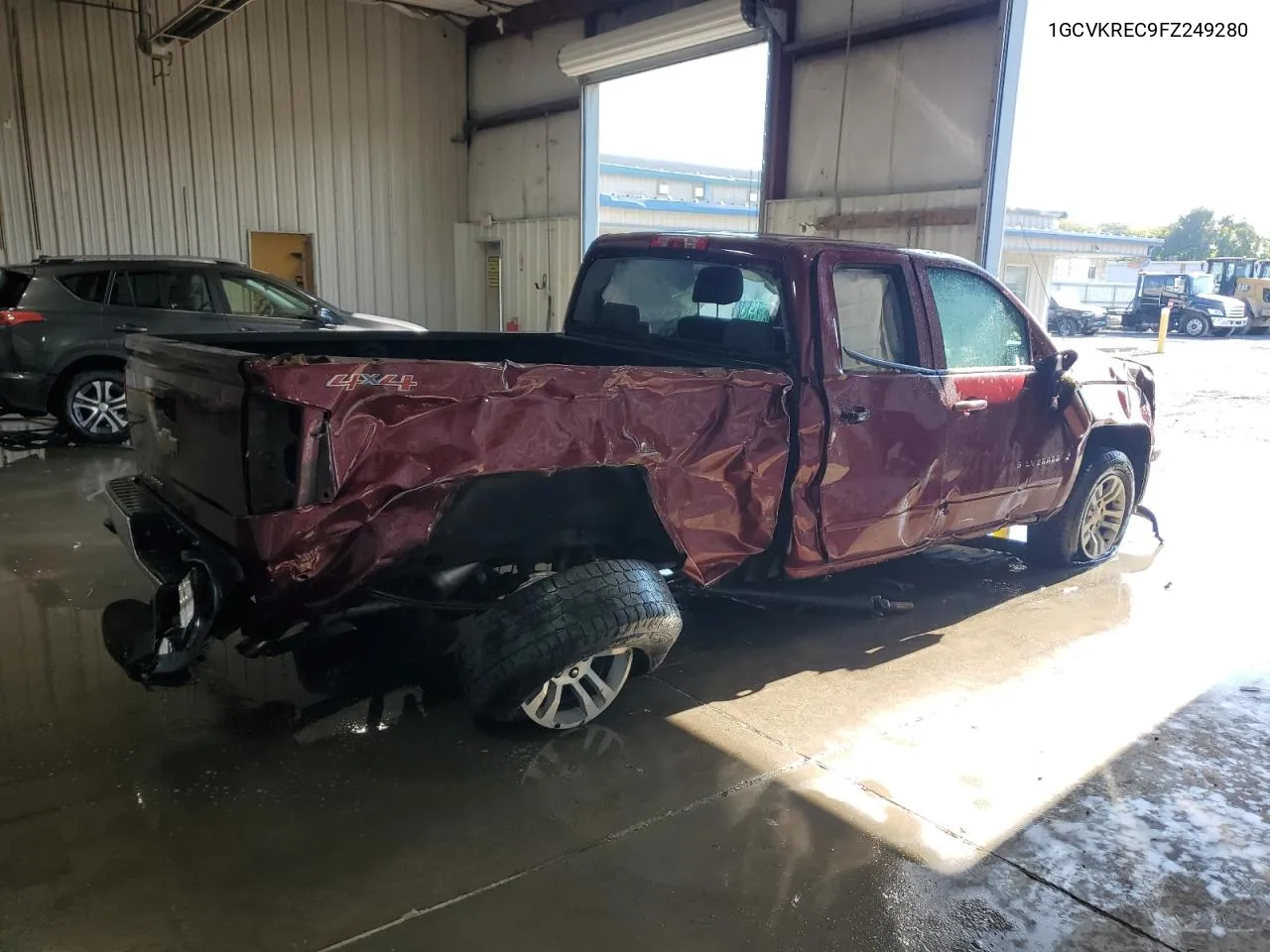 1GCVKREC9FZ249280 2015 Chevrolet Silverado K1500 Lt