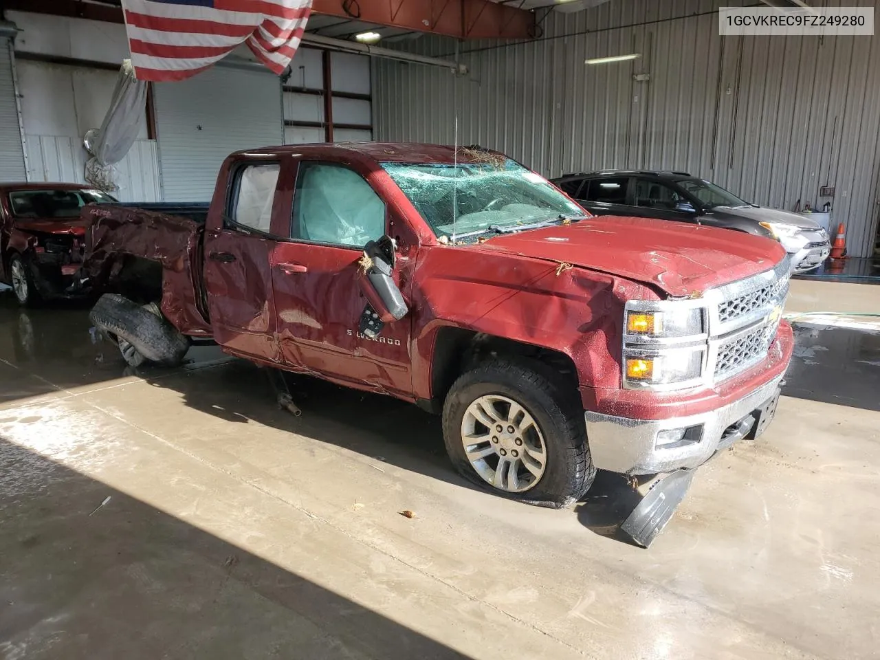 2015 Chevrolet Silverado K1500 Lt VIN: 1GCVKREC9FZ249280 Lot: 72831604