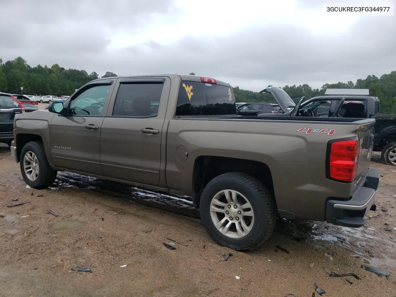 2015 Chevrolet Silverado K1500 Lt VIN: 3GCUKREC3FG344977 Lot: 72836354