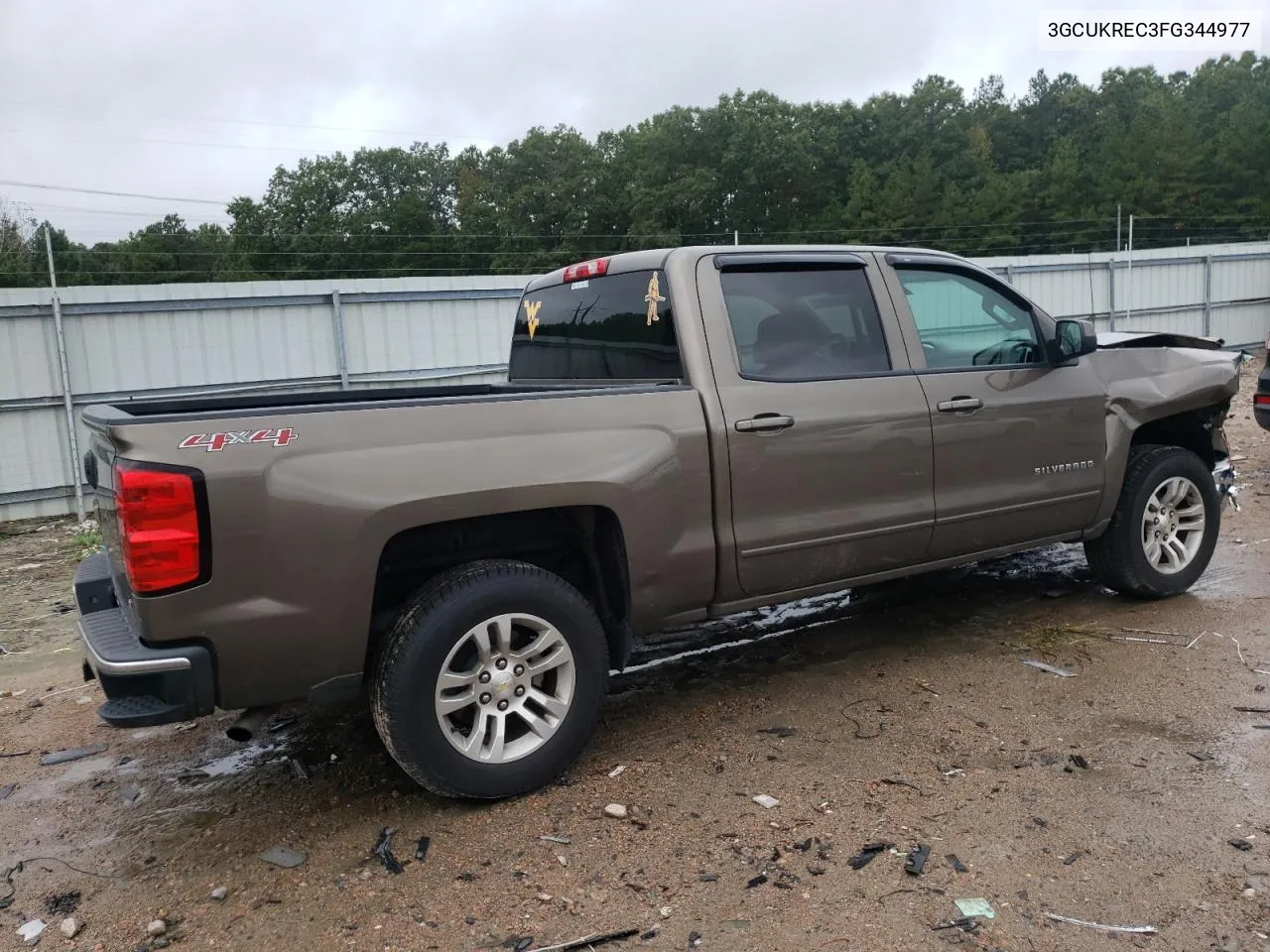 2015 Chevrolet Silverado K1500 Lt VIN: 3GCUKREC3FG344977 Lot: 72836354