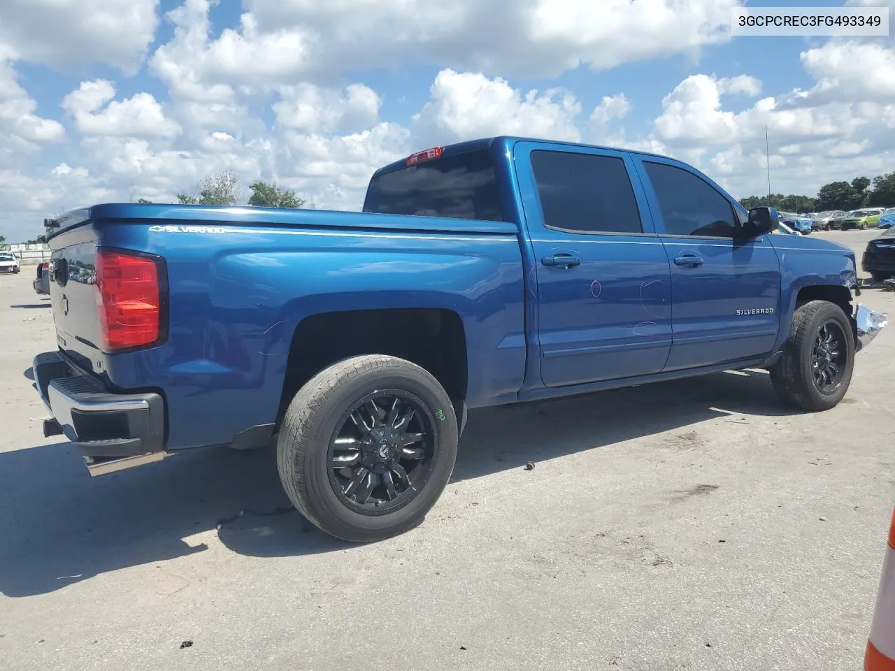 2015 Chevrolet Silverado C1500 Lt VIN: 3GCPCREC3FG493349 Lot: 72902234