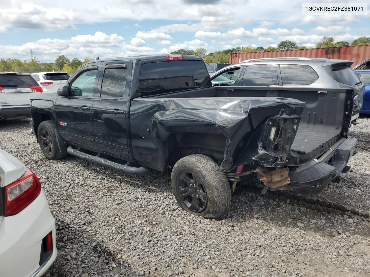 2015 Chevrolet Silverado K1500 Lt VIN: 1GCVKREC2FZ381071 Lot: 72941794