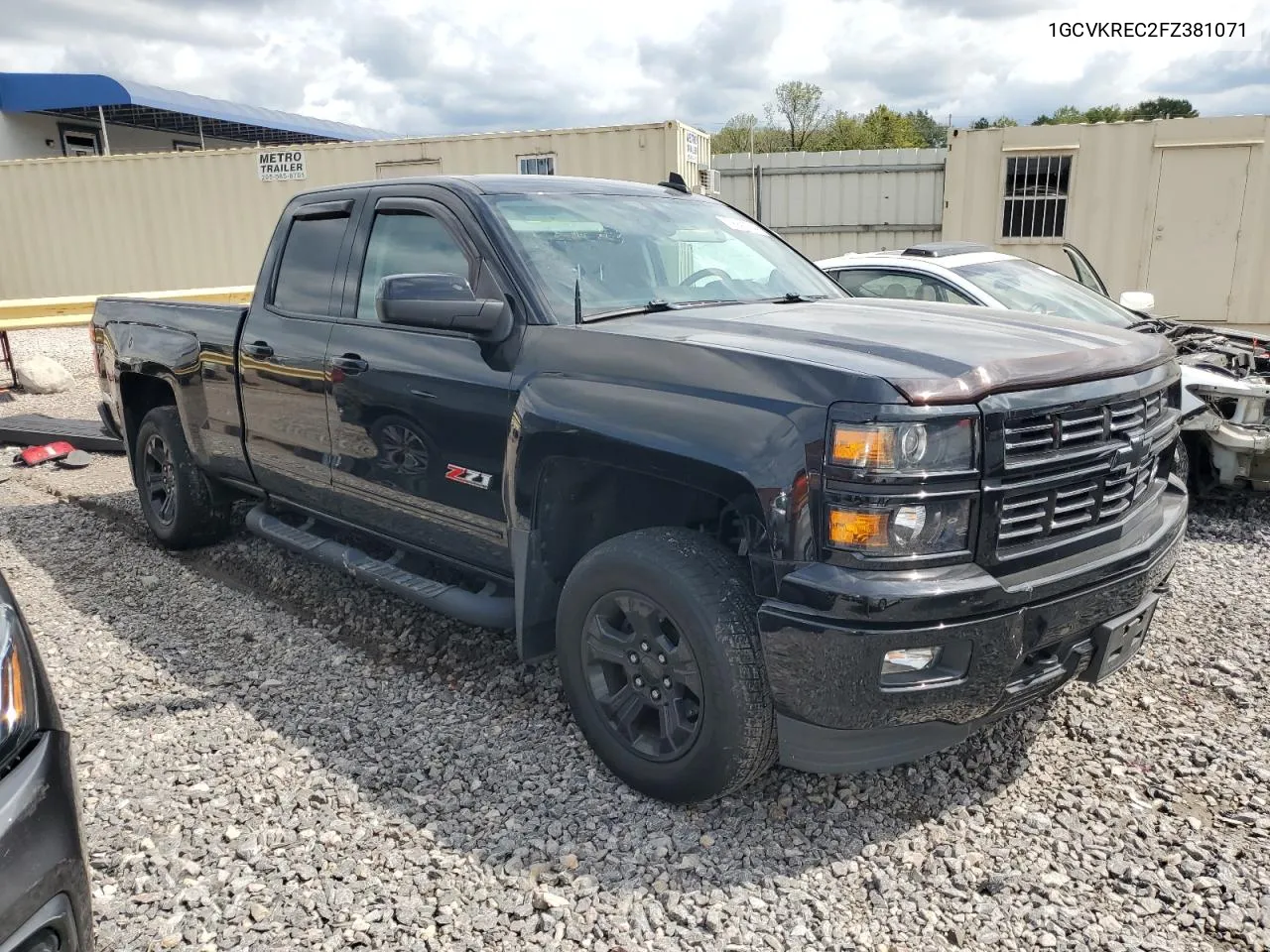 1GCVKREC2FZ381071 2015 Chevrolet Silverado K1500 Lt