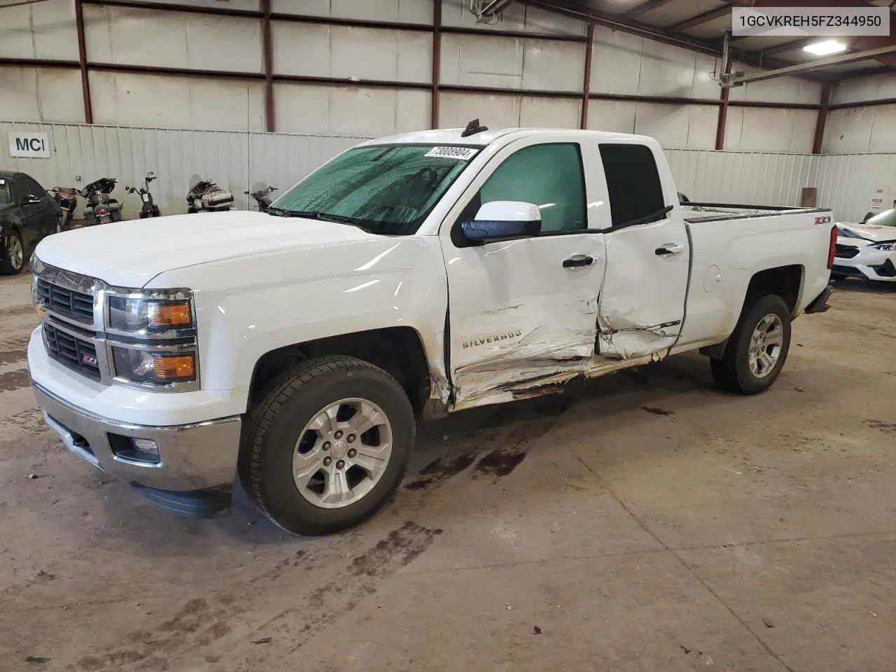 2015 Chevrolet Silverado K1500 Lt VIN: 1GCVKREH5FZ344950 Lot: 73008904