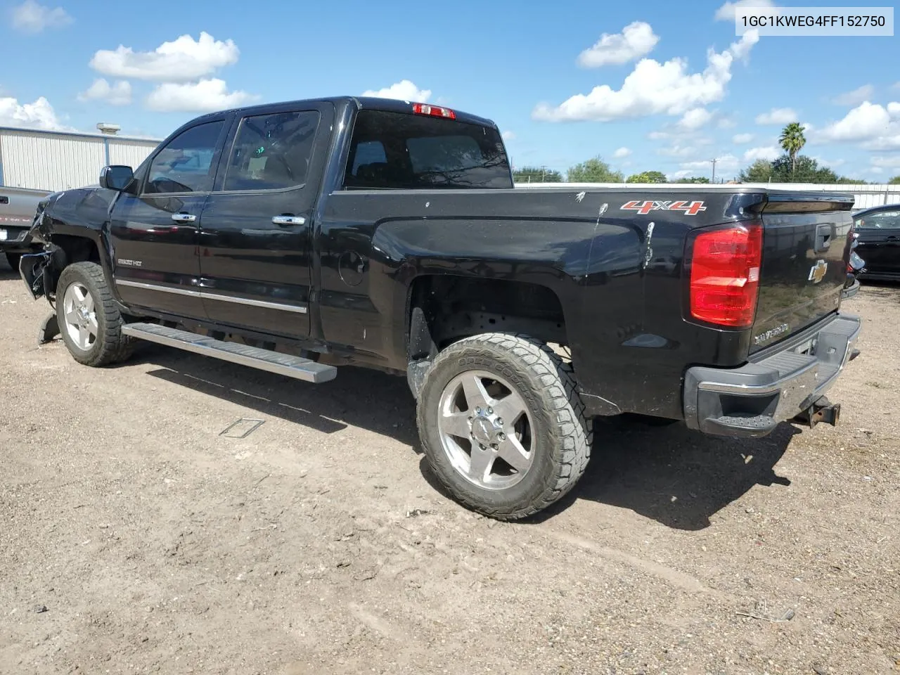 2015 Chevrolet Silverado K2500 Heavy Duty Ltz VIN: 1GC1KWEG4FF152750 Lot: 73019704