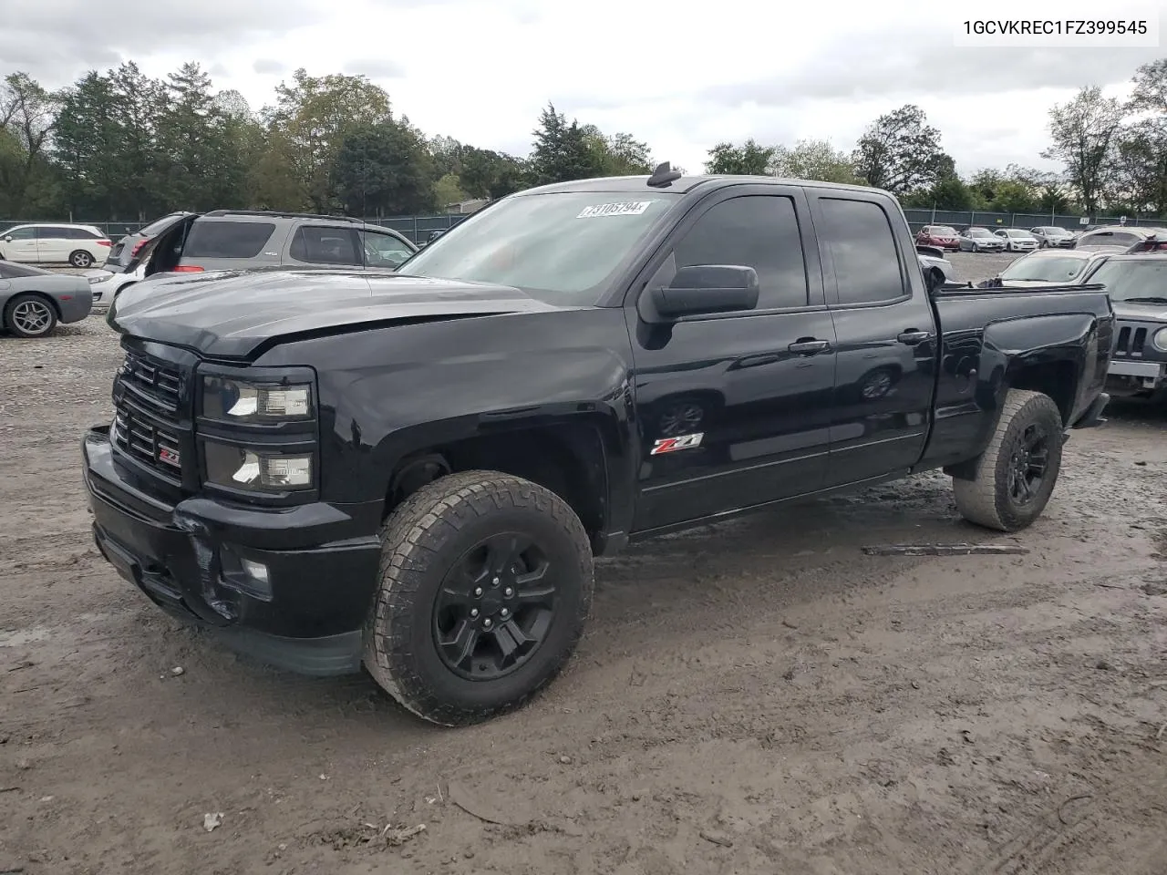 2015 Chevrolet Silverado K1500 Lt VIN: 1GCVKREC1FZ399545 Lot: 73105794