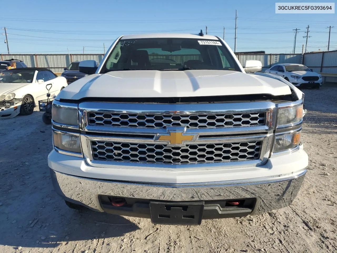 3GCUKREC5FG393694 2015 Chevrolet Silverado K1500 Lt