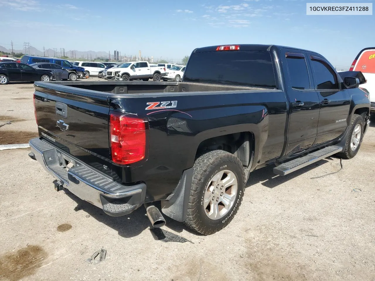 2015 Chevrolet Silverado K1500 Lt VIN: 1GCVKREC3FZ411288 Lot: 73151954