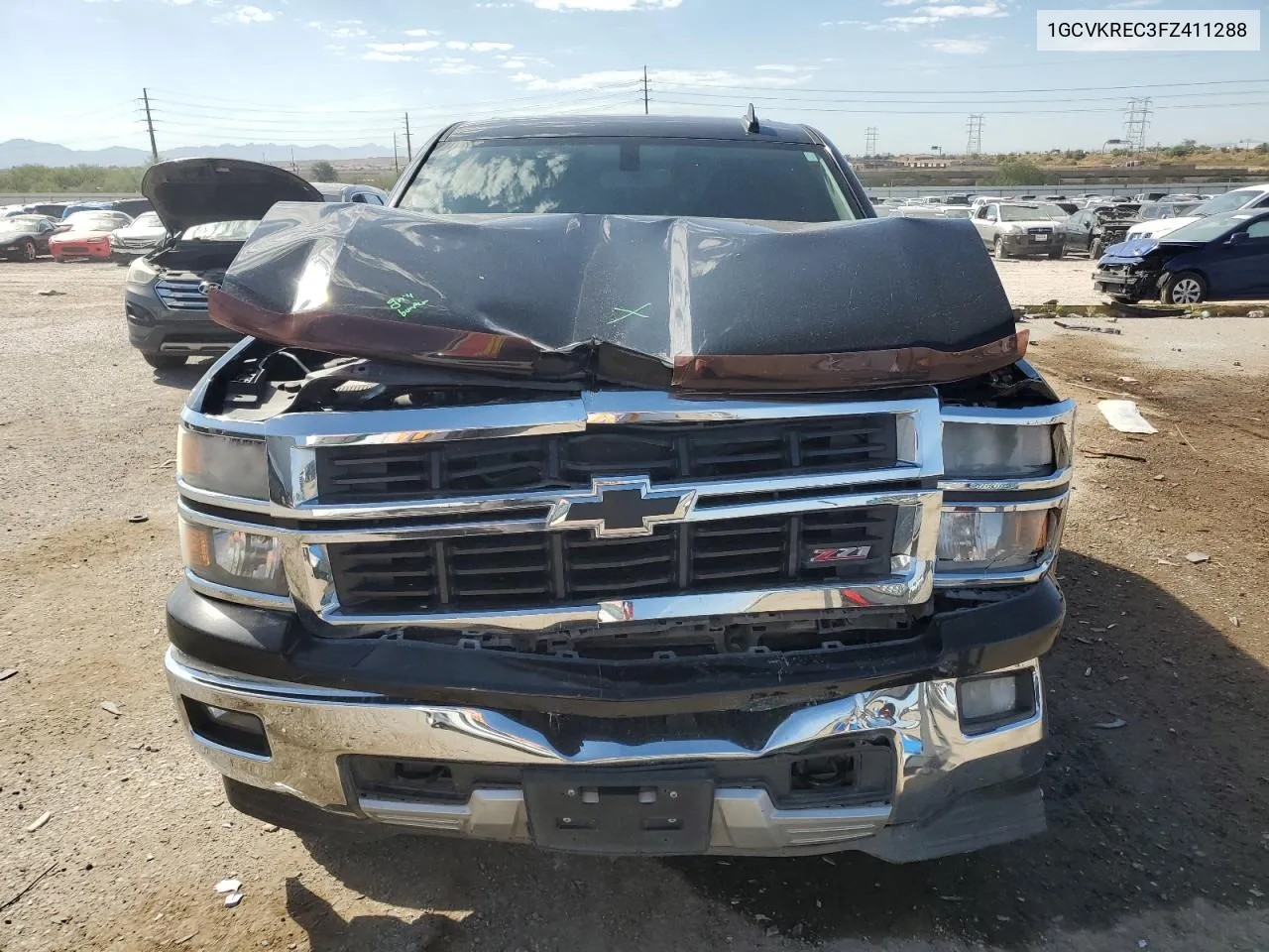 1GCVKREC3FZ411288 2015 Chevrolet Silverado K1500 Lt