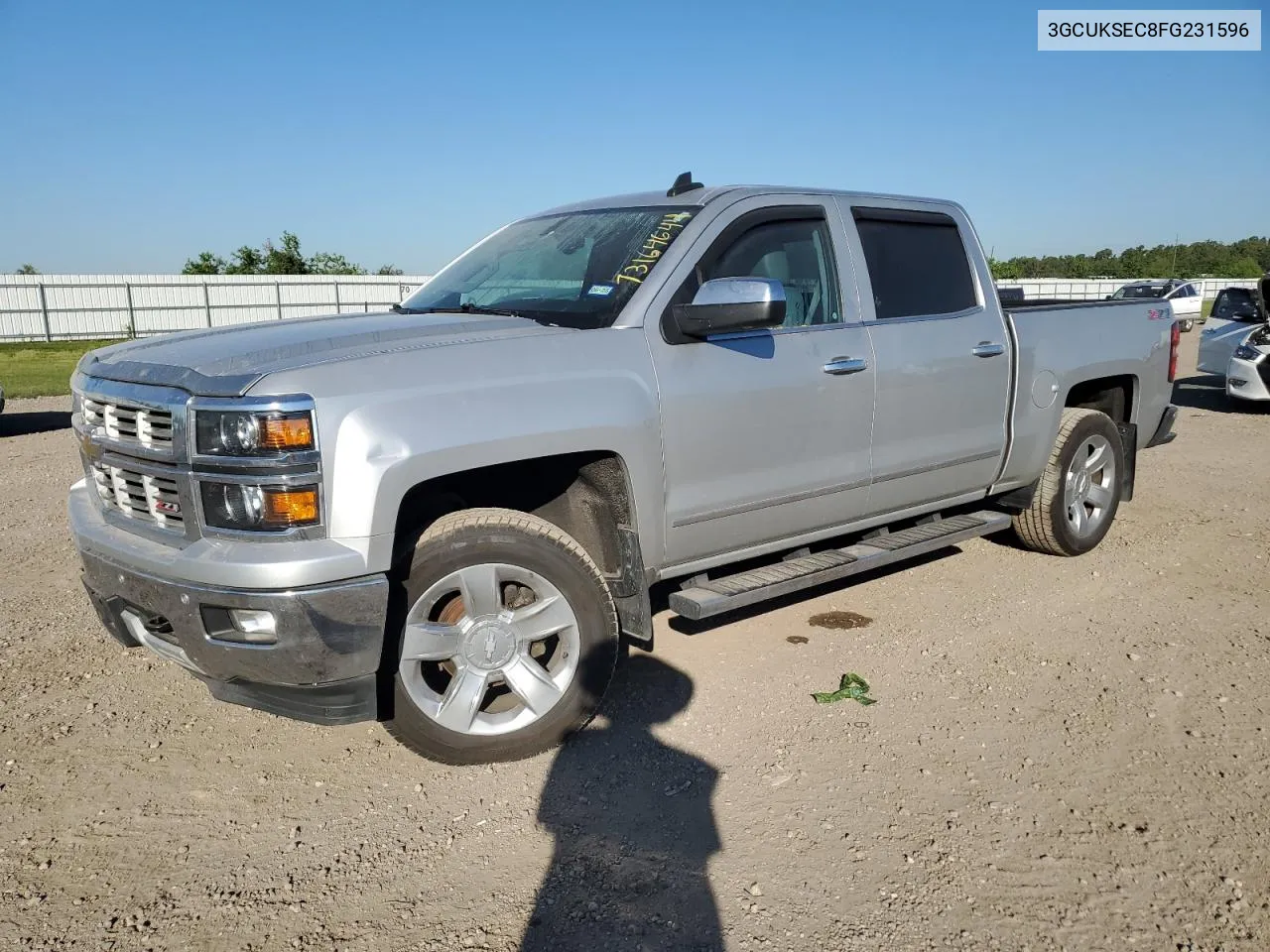 2015 Chevrolet Silverado K1500 Ltz VIN: 3GCUKSEC8FG231596 Lot: 73164644