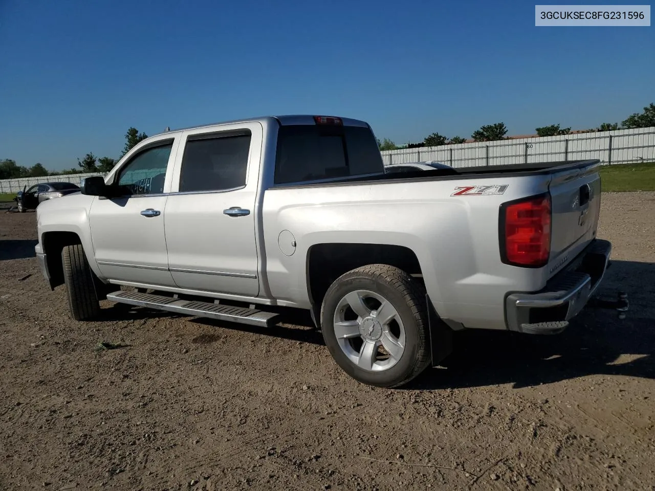 2015 Chevrolet Silverado K1500 Ltz VIN: 3GCUKSEC8FG231596 Lot: 73164644