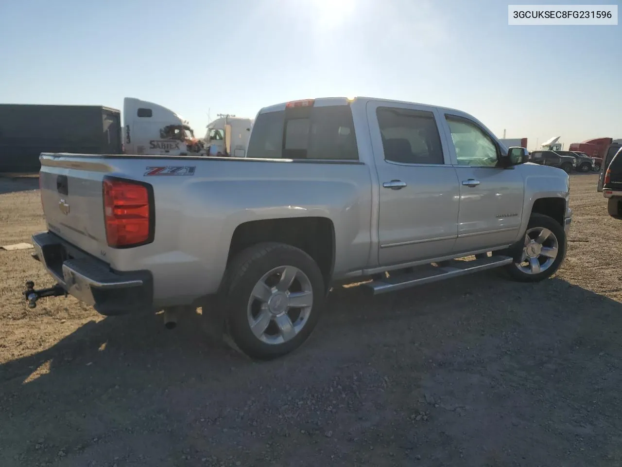 2015 Chevrolet Silverado K1500 Ltz VIN: 3GCUKSEC8FG231596 Lot: 73164644