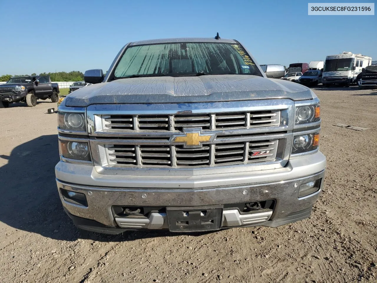 2015 Chevrolet Silverado K1500 Ltz VIN: 3GCUKSEC8FG231596 Lot: 73164644