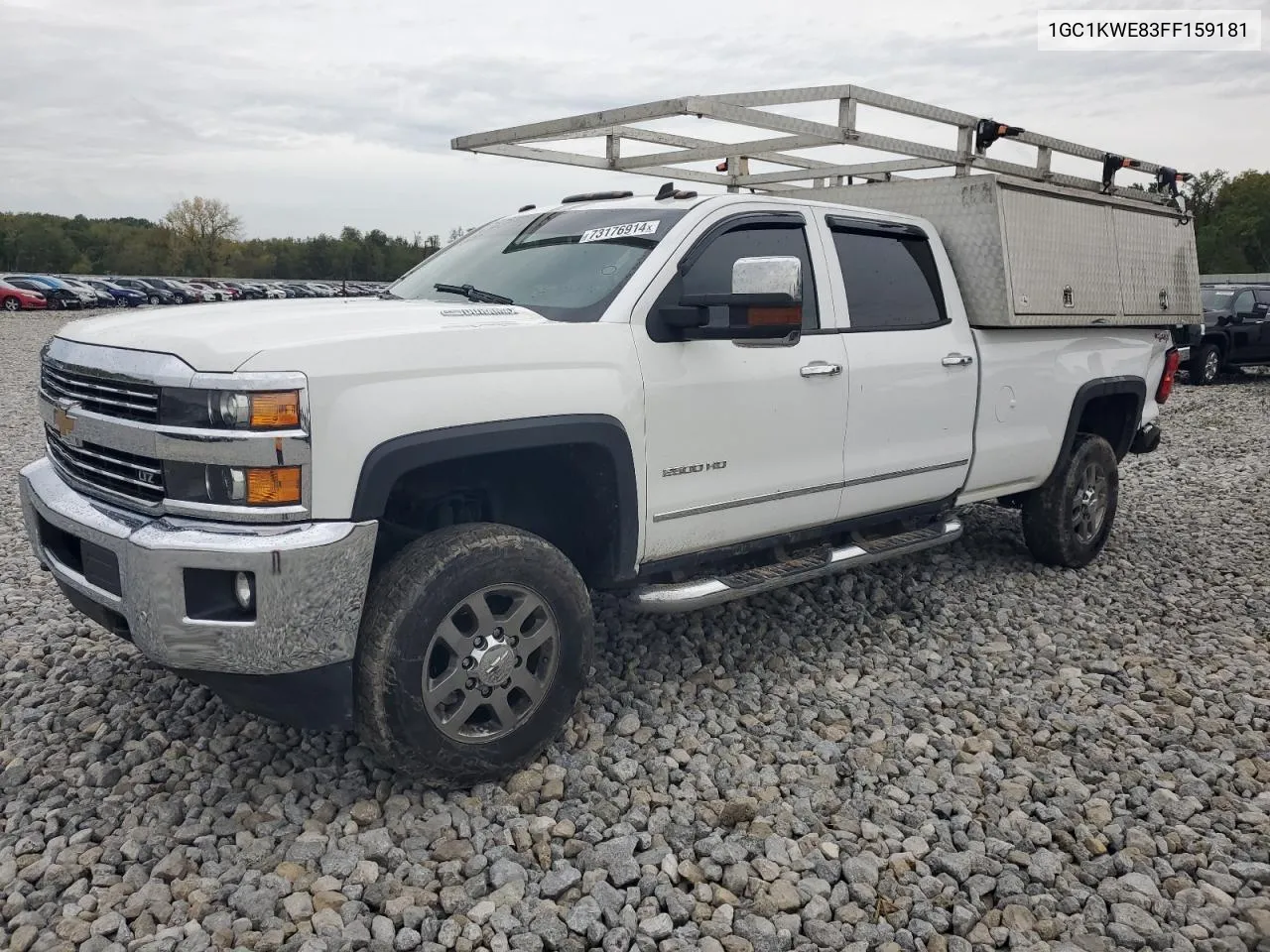 2015 Chevrolet Silverado K2500 Heavy Duty Ltz VIN: 1GC1KWE83FF159181 Lot: 73176914