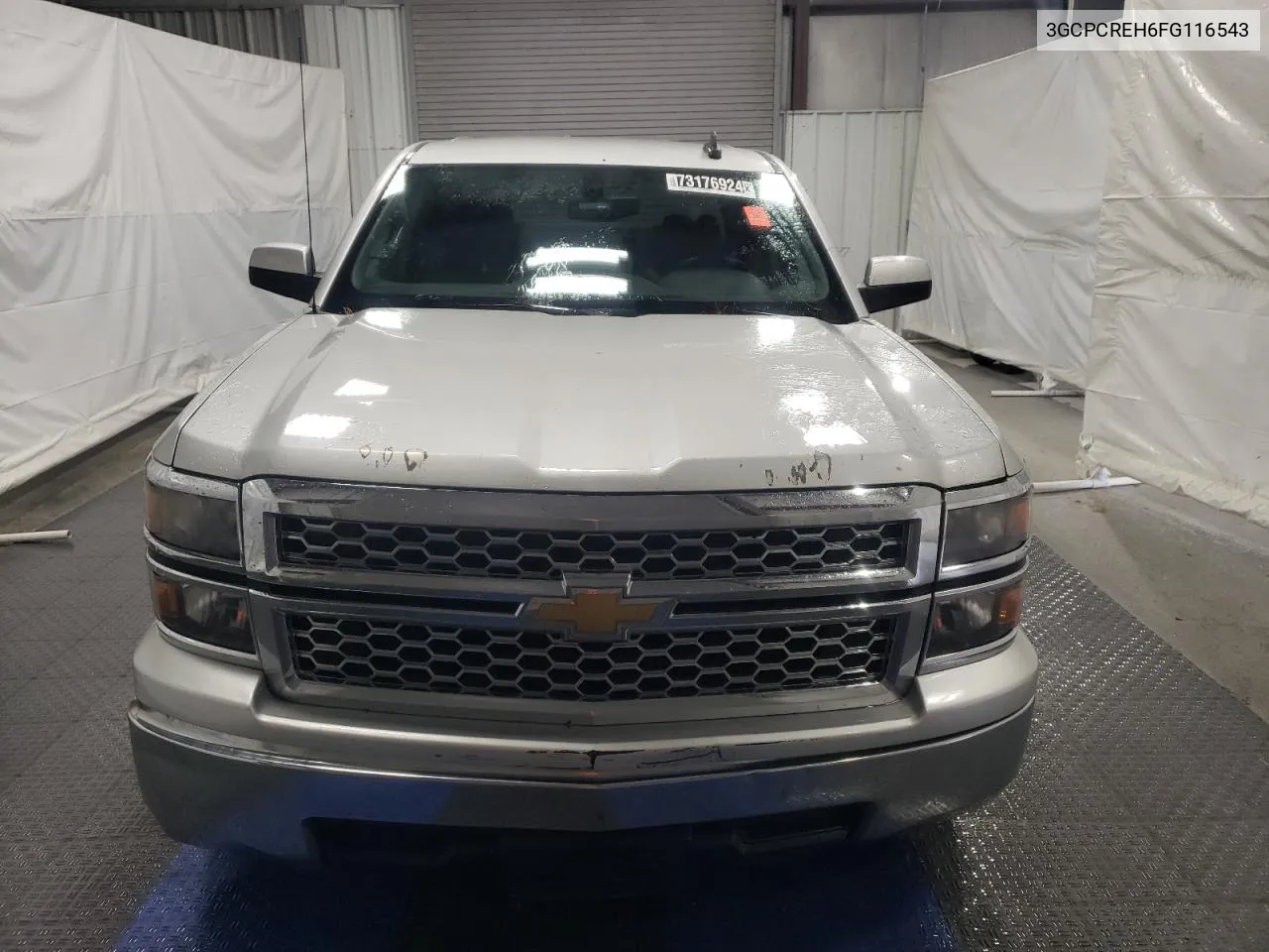 2015 Chevrolet Silverado C1500 Lt VIN: 3GCPCREH6FG116543 Lot: 73176924