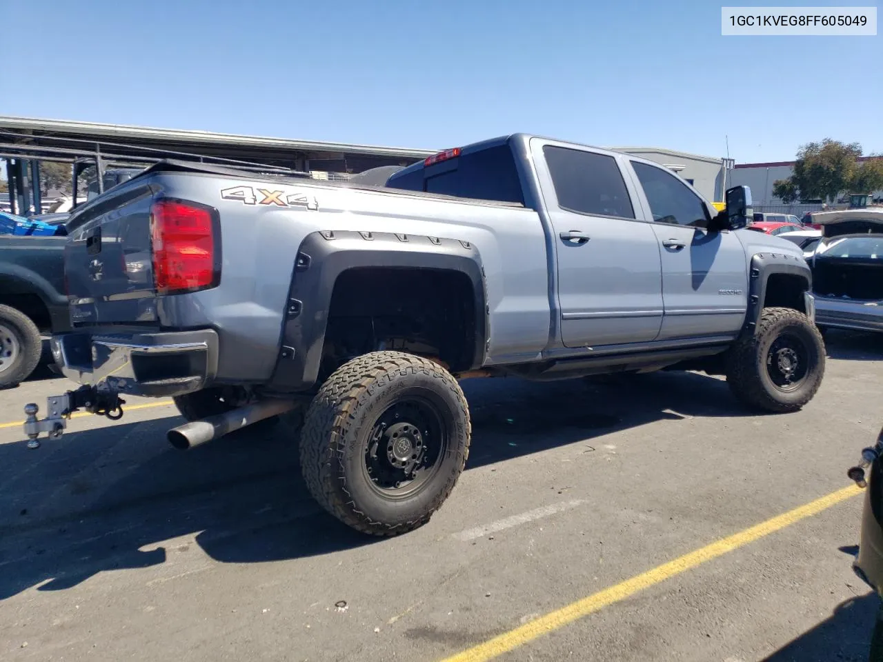 2015 Chevrolet Silverado K2500 Heavy Duty Lt VIN: 1GC1KVEG8FF605049 Lot: 73185714