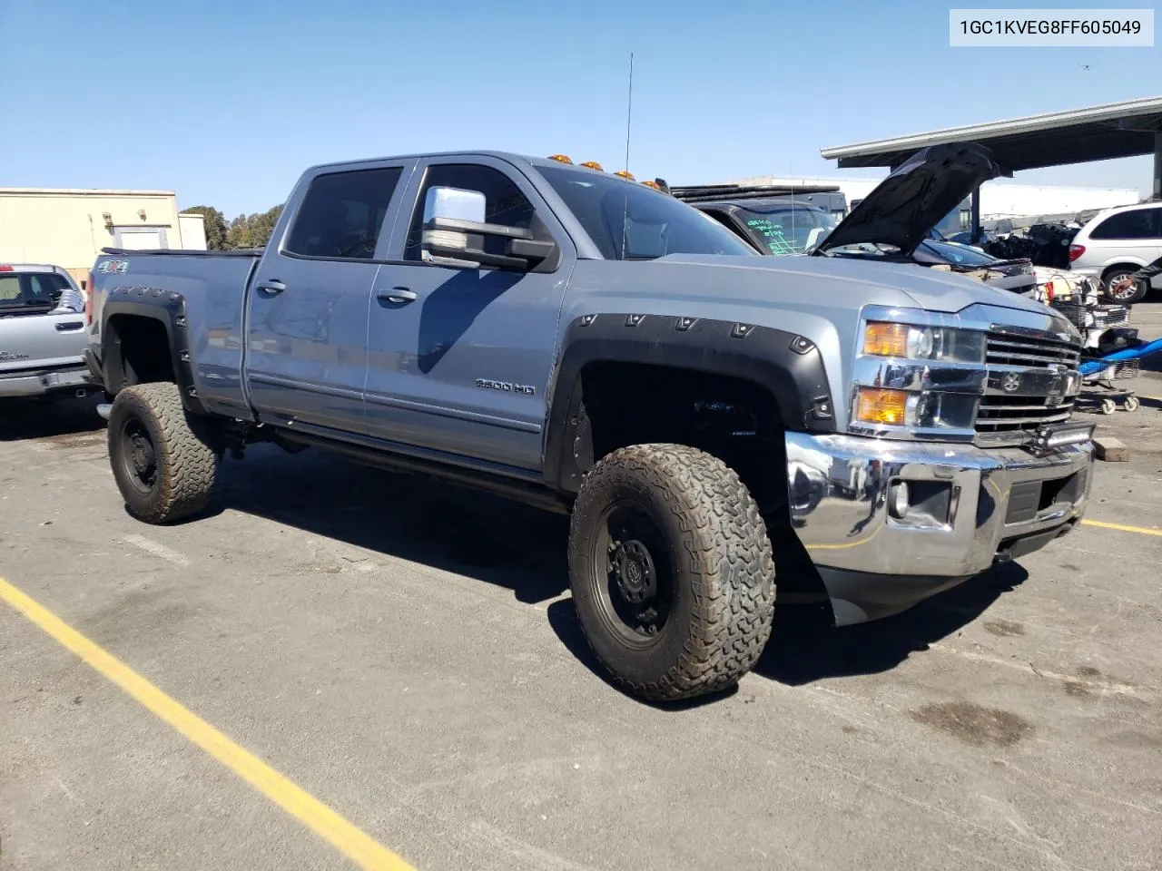 2015 Chevrolet Silverado K2500 Heavy Duty Lt VIN: 1GC1KVEG8FF605049 Lot: 73185714