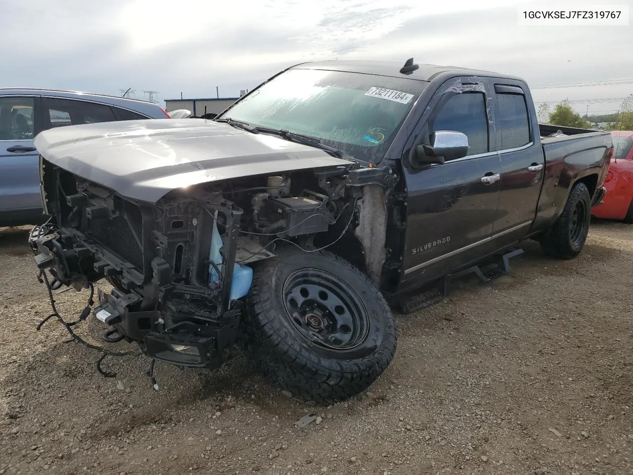 2015 Chevrolet Silverado K1500 Ltz VIN: 1GCVKSEJ7FZ319767 Lot: 73211184