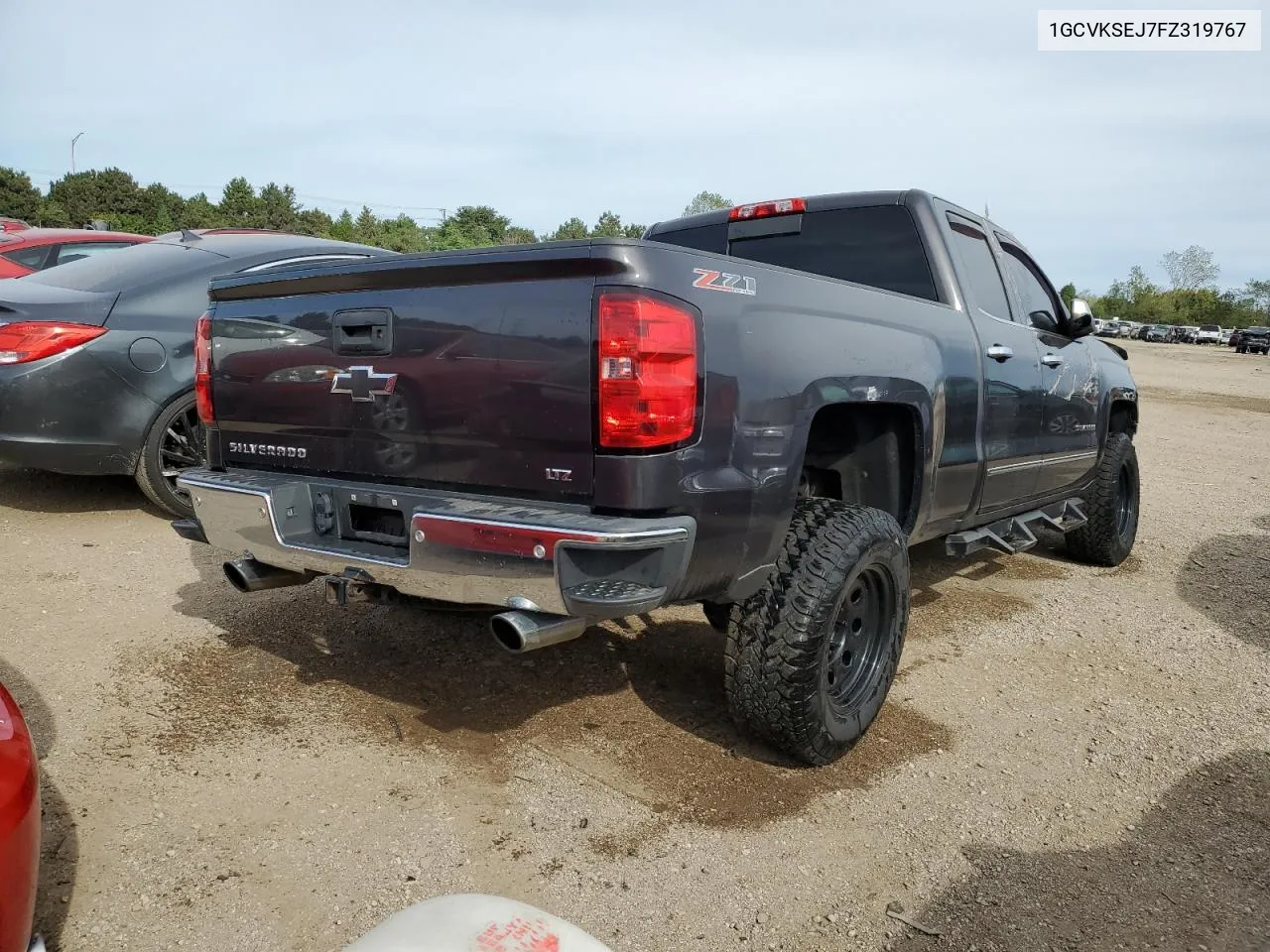 1GCVKSEJ7FZ319767 2015 Chevrolet Silverado K1500 Ltz