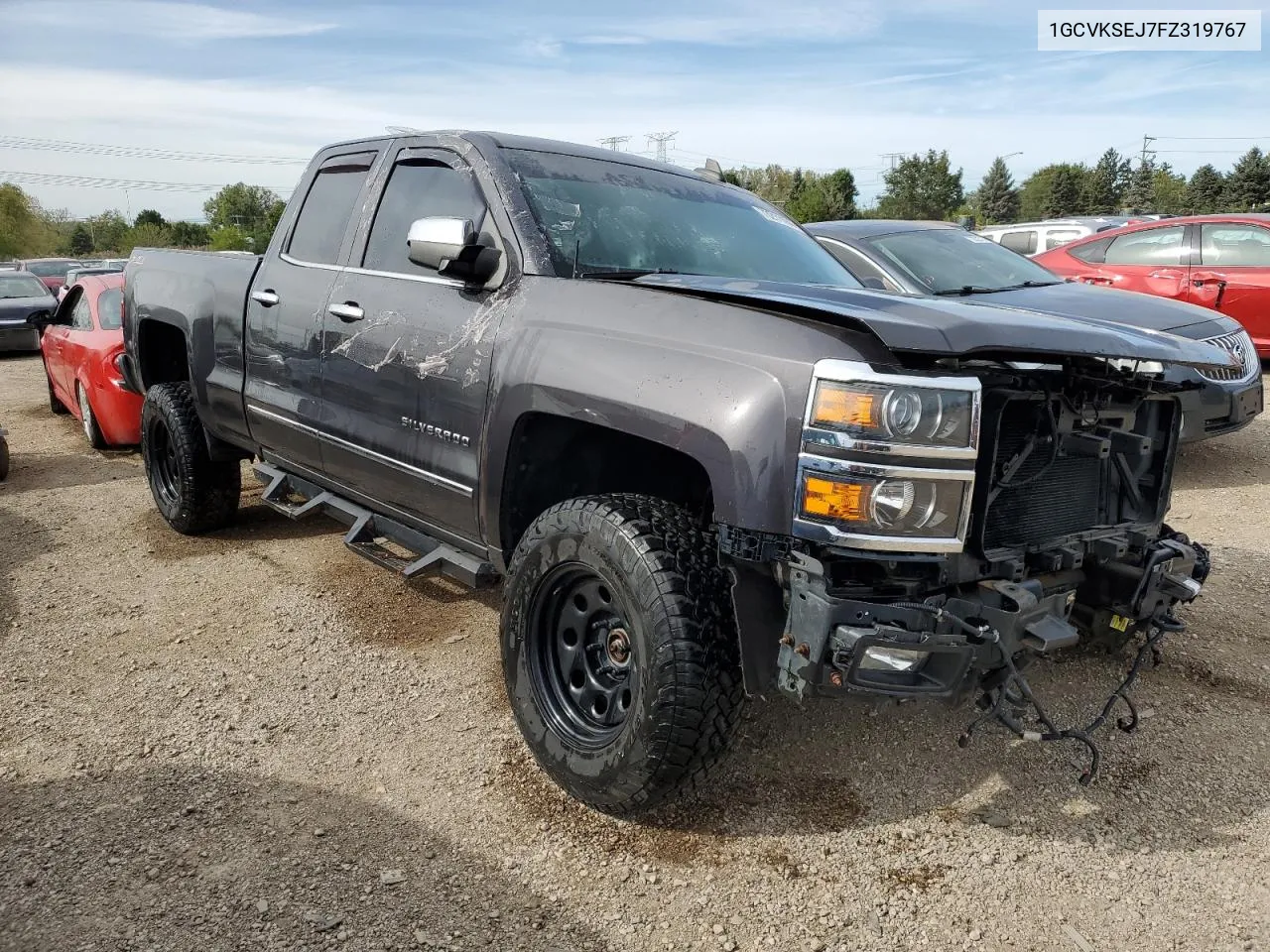 1GCVKSEJ7FZ319767 2015 Chevrolet Silverado K1500 Ltz