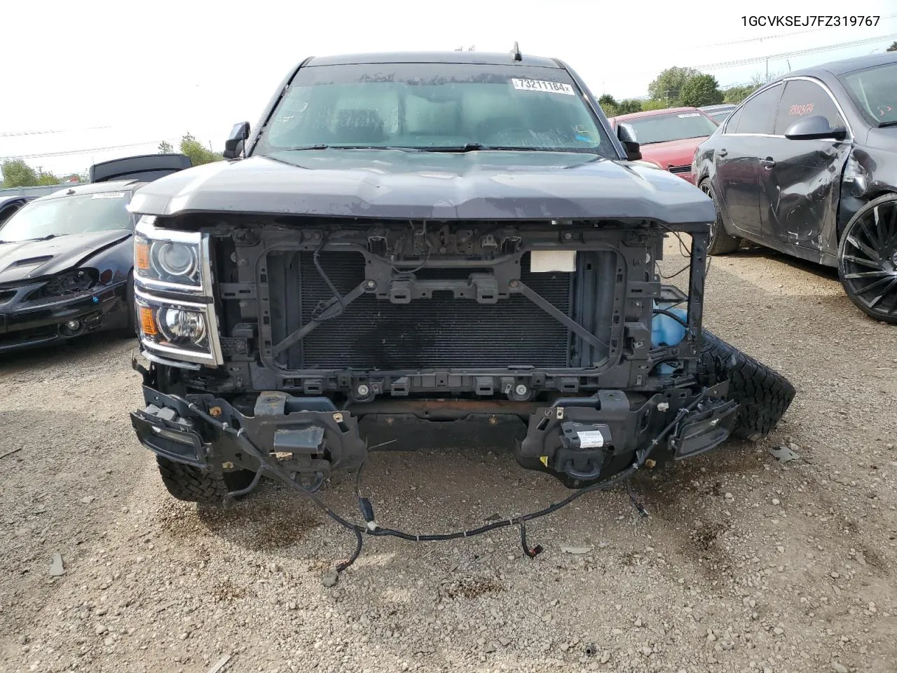 1GCVKSEJ7FZ319767 2015 Chevrolet Silverado K1500 Ltz