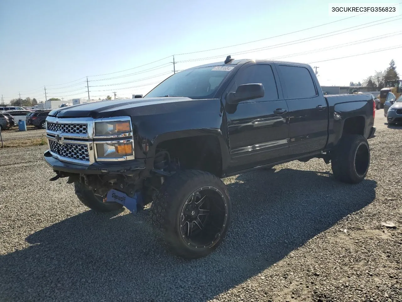 2015 Chevrolet Silverado K1500 Lt VIN: 3GCUKREC3FG356823 Lot: 73223684