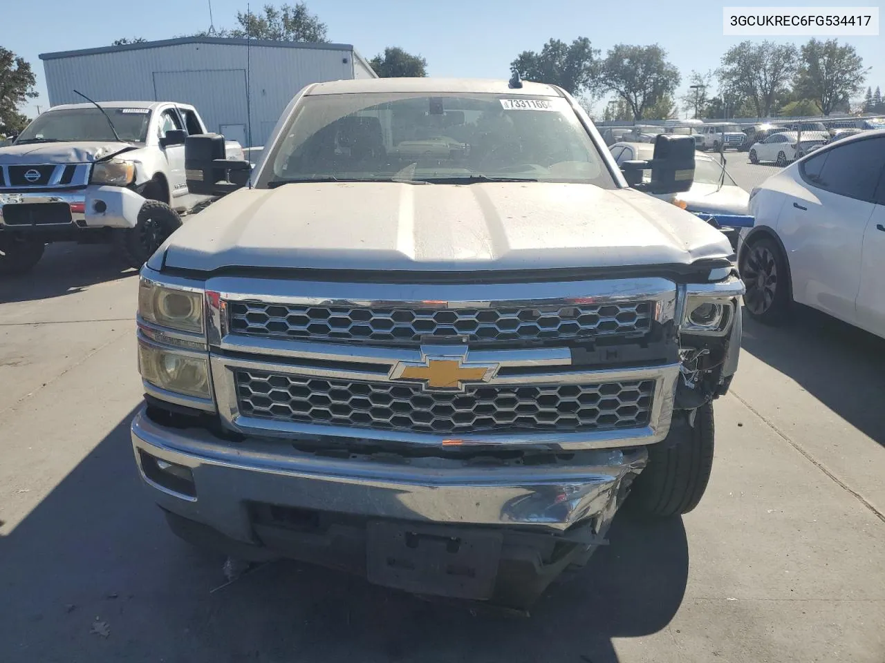 3GCUKREC6FG534417 2015 Chevrolet Silverado K1500 Lt