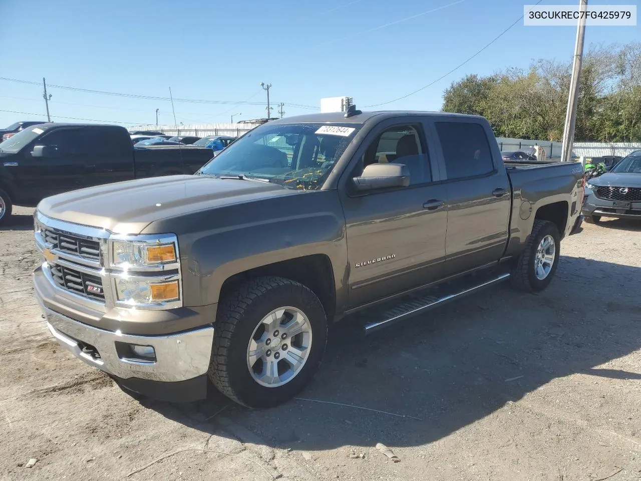 2015 Chevrolet Silverado K1500 Lt VIN: 3GCUKREC7FG425979 Lot: 73312644