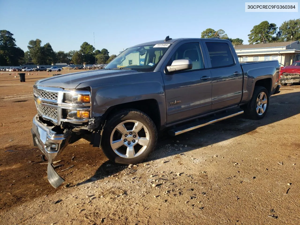 2015 Chevrolet Silverado C1500 Lt VIN: 3GCPCREC9FG360384 Lot: 73376464