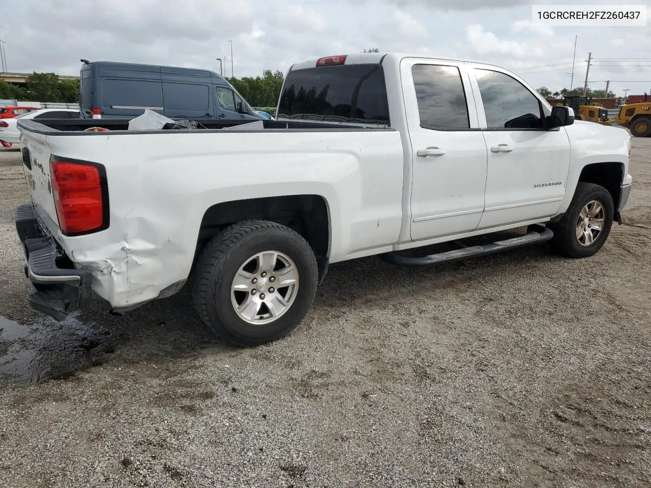 1GCRCREH2FZ260437 2015 Chevrolet Silverado C1500 Lt