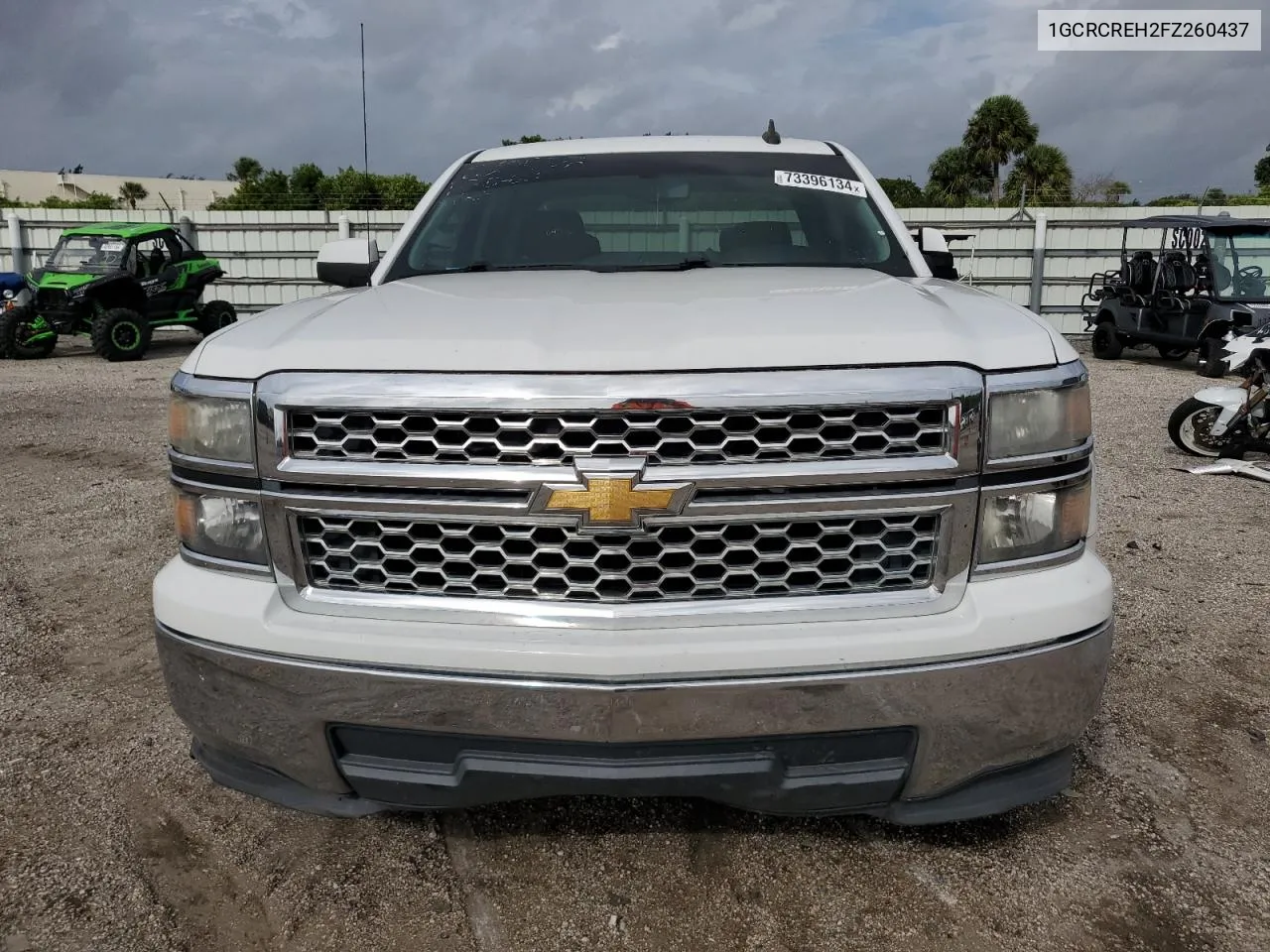 1GCRCREH2FZ260437 2015 Chevrolet Silverado C1500 Lt