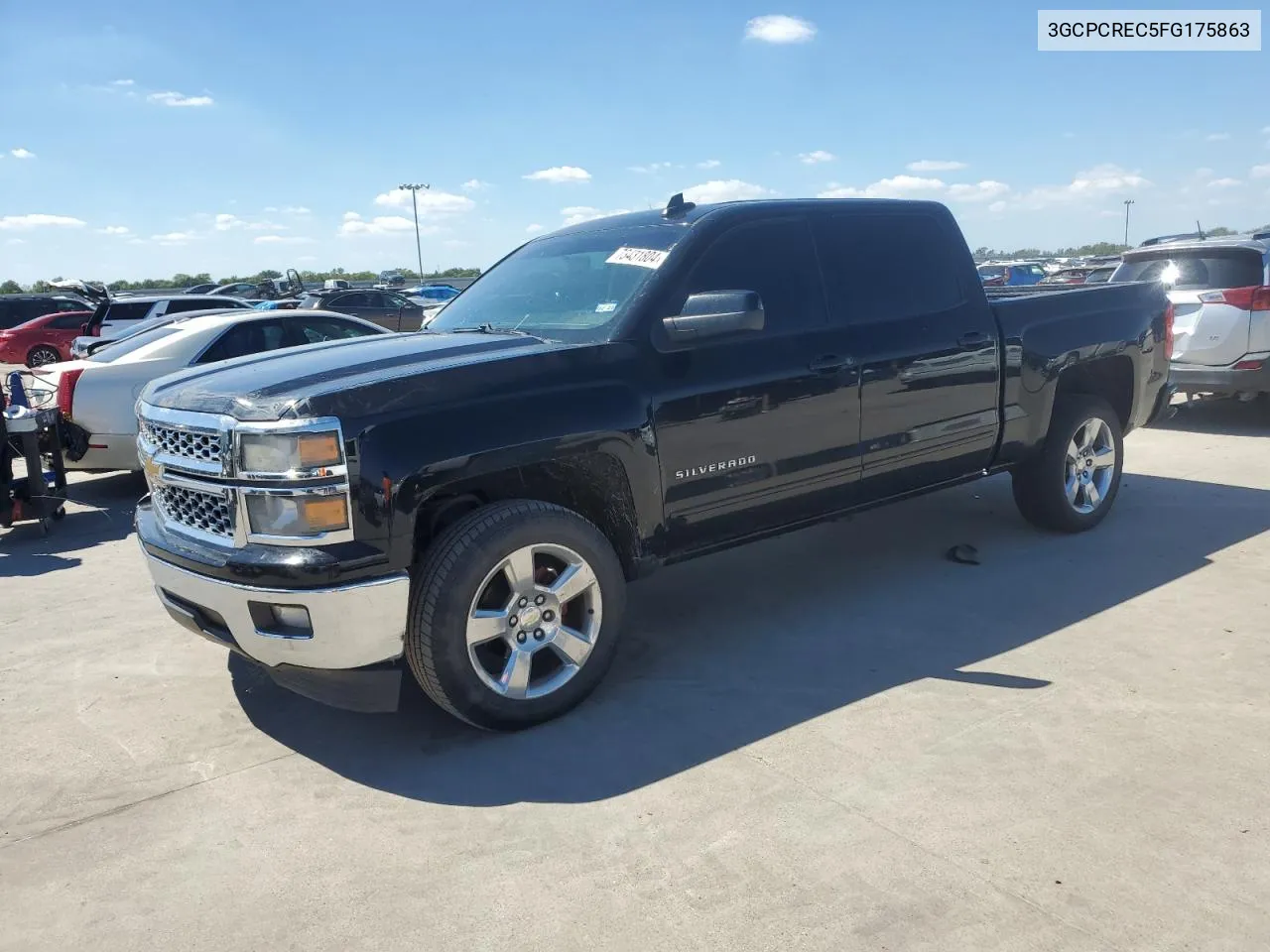 2015 Chevrolet Silverado C1500 Lt VIN: 3GCPCREC5FG175863 Lot: 73431804