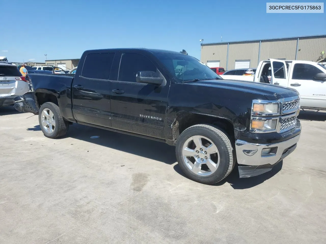 2015 Chevrolet Silverado C1500 Lt VIN: 3GCPCREC5FG175863 Lot: 73431804