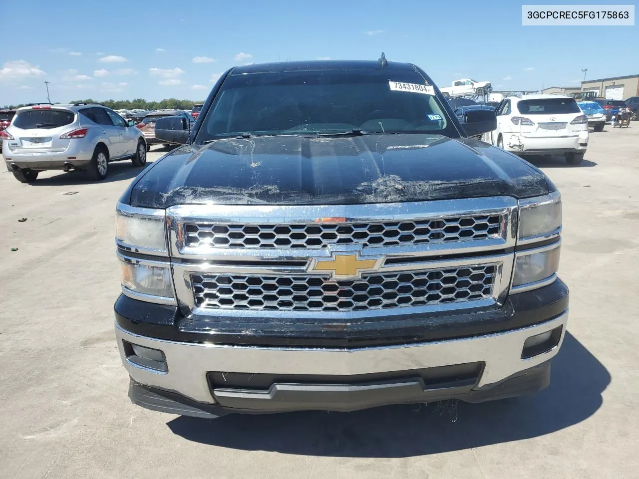 2015 Chevrolet Silverado C1500 Lt VIN: 3GCPCREC5FG175863 Lot: 73431804