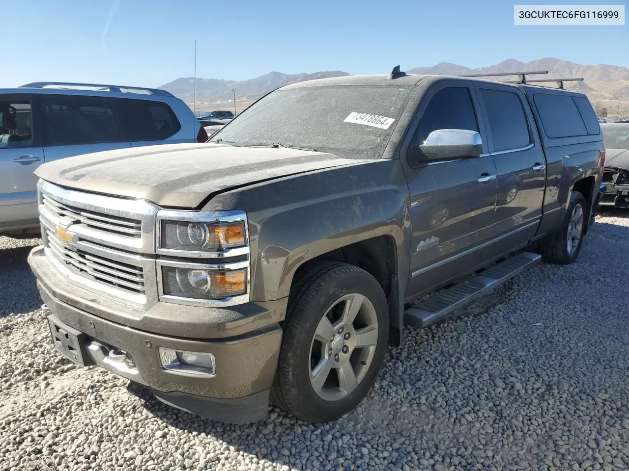 2015 Chevrolet Silverado K1500 High Country VIN: 3GCUKTEC6FG116999 Lot: 73478864