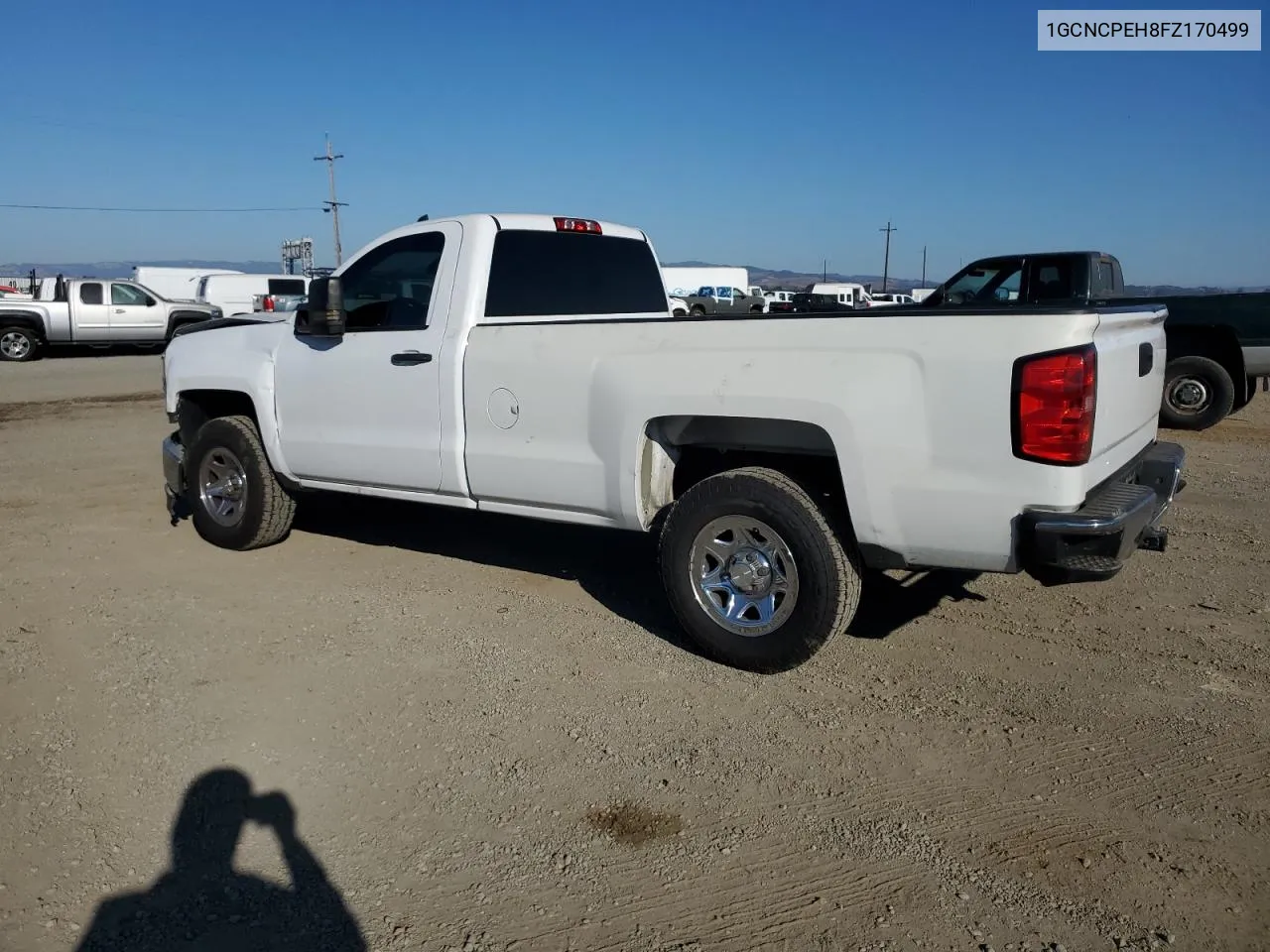 2015 Chevrolet Silverado C1500 VIN: 1GCNCPEH8FZ170499 Lot: 73539054