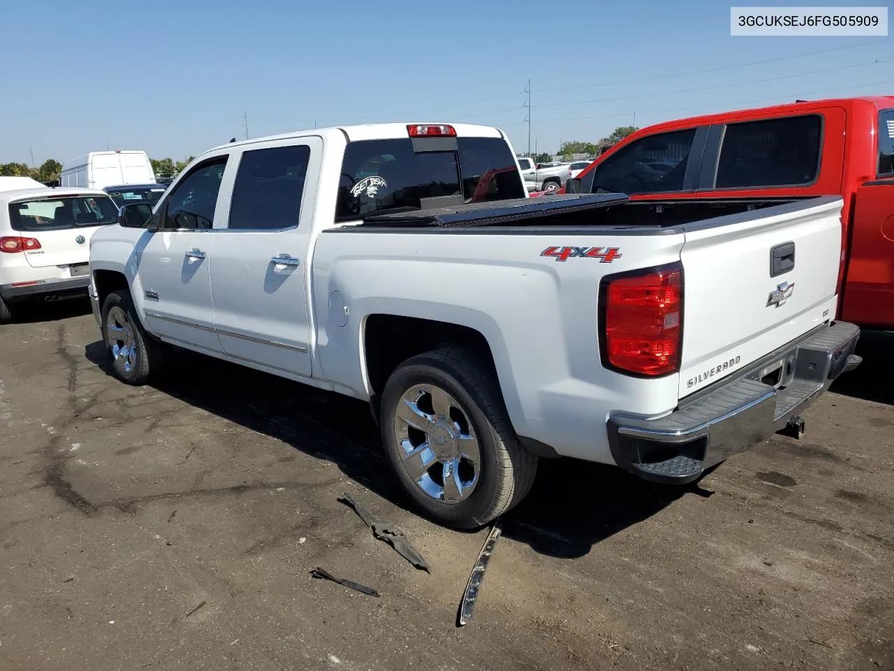 2015 Chevrolet Silverado K1500 Ltz VIN: 3GCUKSEJ6FG505909 Lot: 73597284