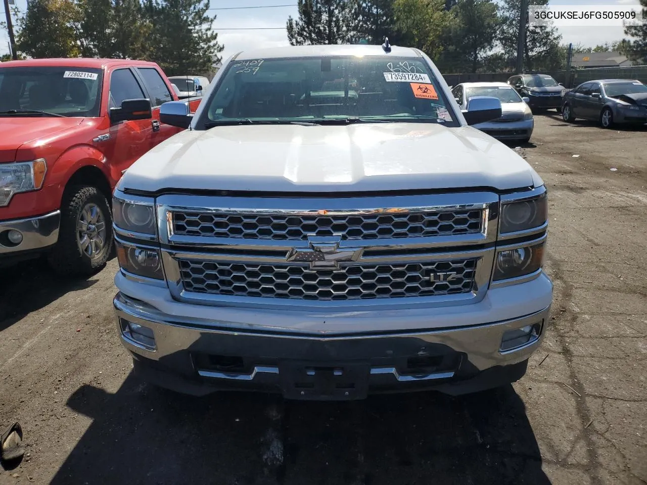 2015 Chevrolet Silverado K1500 Ltz VIN: 3GCUKSEJ6FG505909 Lot: 73597284